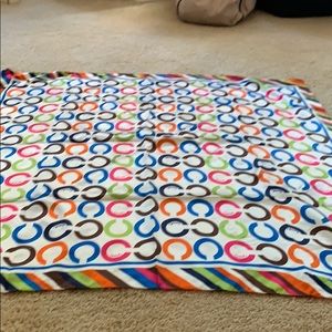 Coach silk scarf